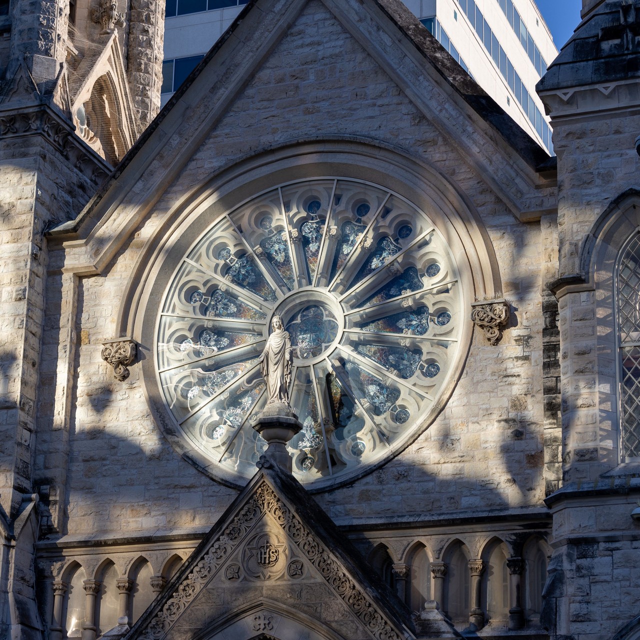 Picture of the outside of St. Mary's Cathedral.